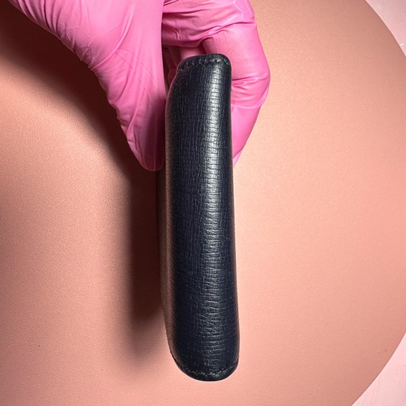 GUCCI Bifold Wallet Vintage Navy Blue - Picture 14 of 17